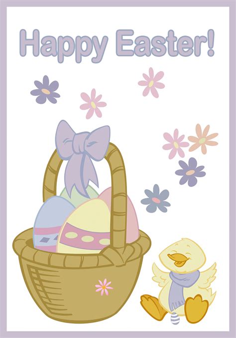 Happy Easter Card Printable