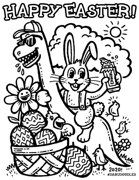 Happy Easter Coloring Page Free Printable Coloring Pages