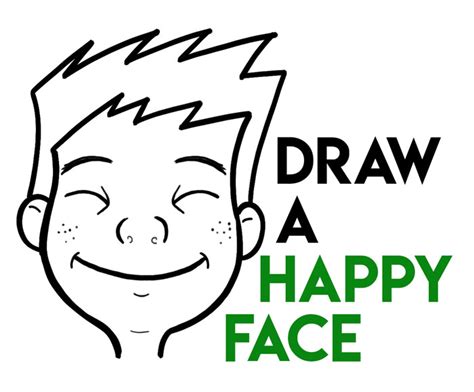 Happy Easy Drawing