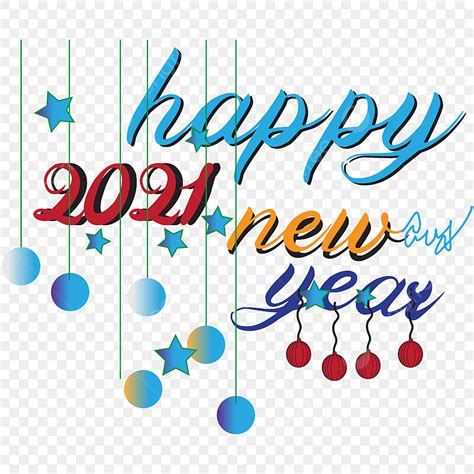 Happy New Year设计模板素材