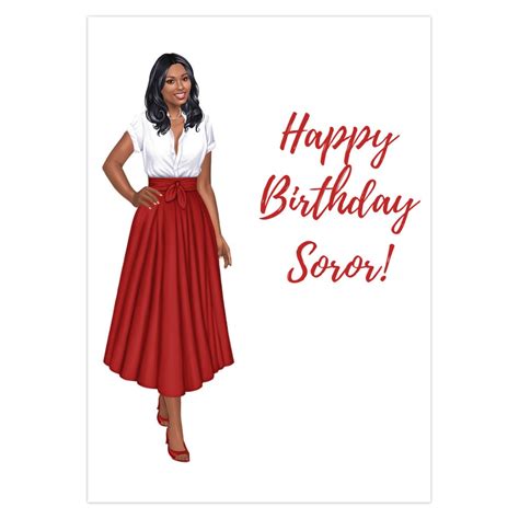10 Card Set - Happy Birthday card, Delta Sigma Theta inspired, triangles, happy birthday Soror, sorority, greeting cards, blank note cards. InfectiousGreetings. (187) $21.95 FREE shipping.