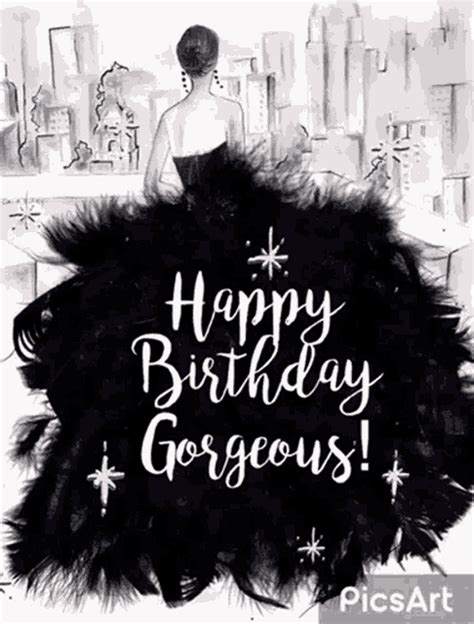 Happy birthday gorgeous gif. A happy birthday gorgeous gif is the perfect way to show your loved one that you care about them. It's an easy and thoughtful way to make someone feel special on their birthday. And with so many beautiful designs available, you're sure to find something that suits their personality. Whether you choose a funny, heartfelt, or romantic gif, it ... 