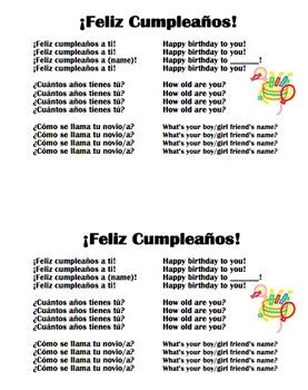 Happy birthday in spanish song. Things To Know About Happy birthday in spanish song. 