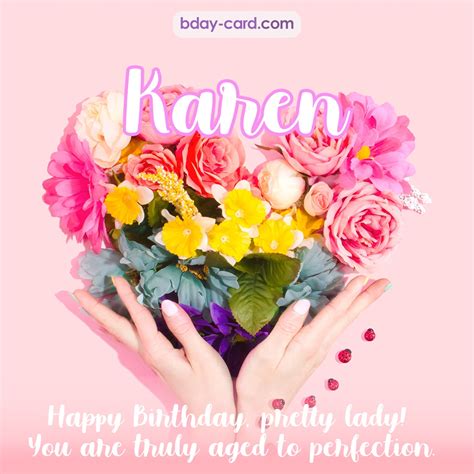 Feliz cumpleaños Karen 🎁 49 GIFs. GIFs de feliz