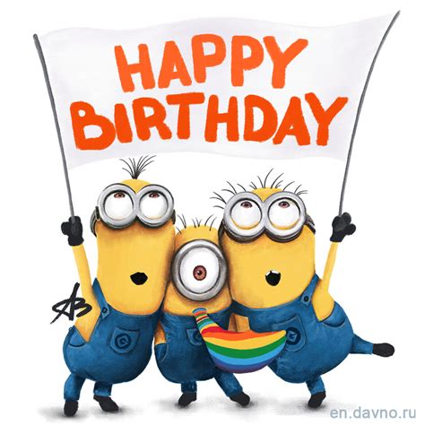 Happy birthday minions. May 25, 2016 · MINIONS - HAPPY BIRTHDAY - N'SYNC Thao Rua 15.4K subscribers Subscribe Subscribed 55K Share 13M views 7 years ago HAPPY BIRTHDAY N'SYNC THIS VIDEO IS MADE AS A BIRTHDAY GIFT FOR MY BEST... 