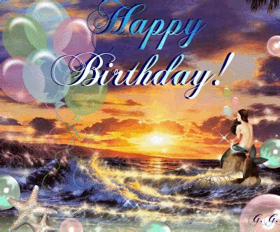 Happy birthday ocean gif. 1300+ Happy Birthday Animated GIFs for every taste. Express your care with our original designer Happy Birthday GIFs, a perfect way to show someone you're thinking of them on their special day. Popular: GIFs with Names Age specific animations ...All categories →. 