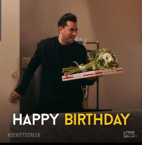 Happy birthday schitts creek gif. Find GIFs with the latest and newest hashtags! Search, discover and share your favorite Schitts-creek GIFs. The best GIFs are on GIPHY. 