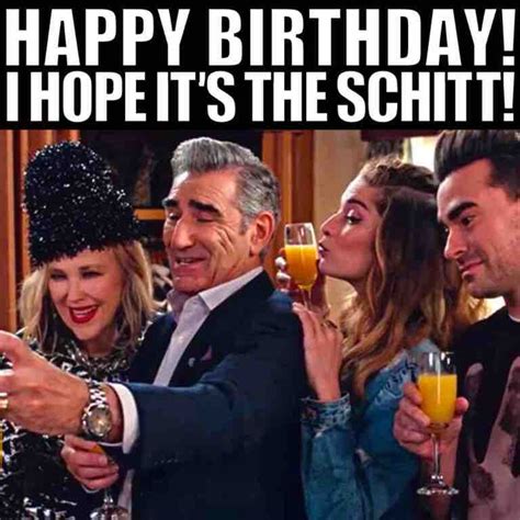 Happy birthday schitts creek meme. With Tenor, maker of GIF Keyboard, add popular Schitt's Creek Happy Birthday animated GIFs to your conversations. Share the best GIFs now >>> 