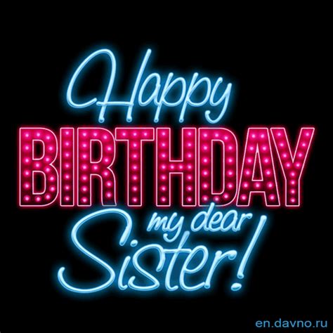 Happy birthday sister gif with sound. for-sister. Designer Happy Birthday Sister GIFs collection by Funimada.com. Check out our new animated images you can download for free and send to your Sister on her … 