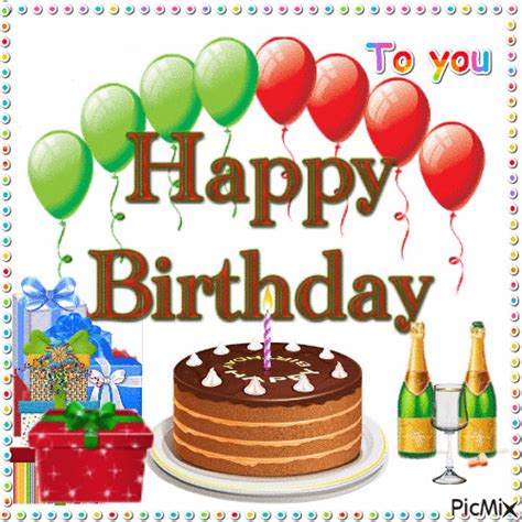 Endless customizations for your birthday. GIF VEED’s online ‘Happy Birthday’ GIF maker lets you customize your animated GIFs however you wish. You can add text to write the name of the person you want to send the GIF to. Sign it with your name as well. Make funny, inspiring GIFs and design and customize them to your liking.. 