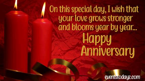 Happy blessed anniversary gif. Happy Anniversary! May the love you have for each other continue to grow stronger with each passing year. Wish you uncountable anniversaries together, stay blessed both. Happy anniversary. Congratulations to our love birds, to another year walking life’s path hand-in-hand and heart-in-heart! Happy Anniversary. 