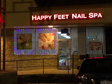 Happy feet nail spa. Specialties: Exton Happy Nails & Spa Salon in Exton, Pennsylvania; an elegant beauty salon offers to our guests a full range of professional services in the European spa tradition. We specialize in high-end European style manicures, pedicures nail fiber glass, pink and white acrylic, crystal nail enhancement, facials and waxing for both men and women. We are dedicated to bringing you the very ... 