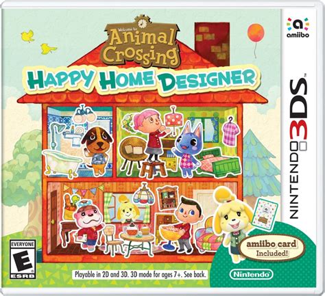 Happy home designer. updated Jul 30, 2015. Animal Crossing Happy Home Designer will be the first Nintendo game that will utilize the highly anticipated Amiibo Cards. Scanning an Animal Crossing amiibo card will allow ... 