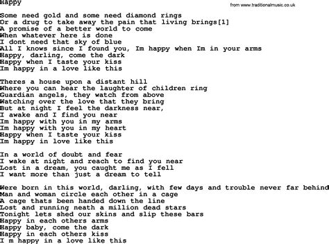 Happy lyrics. Things To Know About Happy lyrics. 