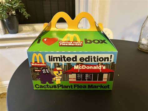 Happy meal for adults. Adults across the country were met with a little holiday miracle just a few days ago. After the massive success of last year's adult happy meal, which was a collaboration with Cactus Plant Flea ... 