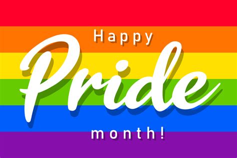 Happy pride month from