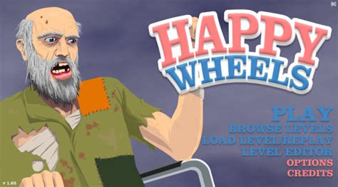 Happy Wheels. Happy Wheels is a popular online browser game known for its dark humor and over-the-top, physics-based gameplay. In this game, players navigate a series of obstacle courses and challenges using a variety of quirky characters and vehicles. The goal is to reach the finish line while avoiding deadly traps and obstacles, resulting in .... 