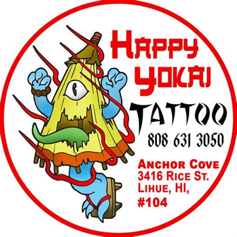 High quality Happy Yokai Tattoo-inspired gif