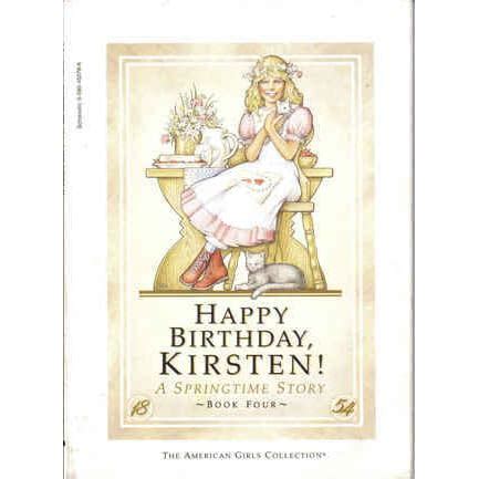 Download Happy Birthday Kirsten A Springtime Story American Girls Kirsten 4 By Janet Beeler Shaw