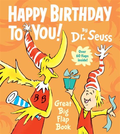 Download Happy Birthday To You Great Big Flap Book By Dr Seuss