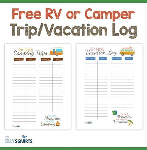 Full Download Happy Camper Camping Rv Trailer Travel Log Camping Journal For Kids Rv Journal With Prompts For Writing Insert Photo 6 X 9 By Dave Legend