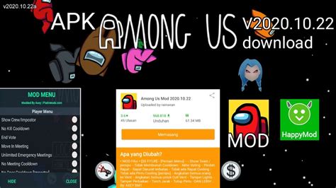 Among Us Mod Menu Among Us Hacks Mobile Among Us For Fire Tablet Home Among Us Mod Menu