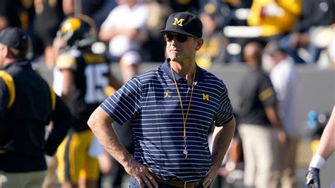Harbaugh informs team he will serve 3-game suspension for NCAA violations, AP sources say.