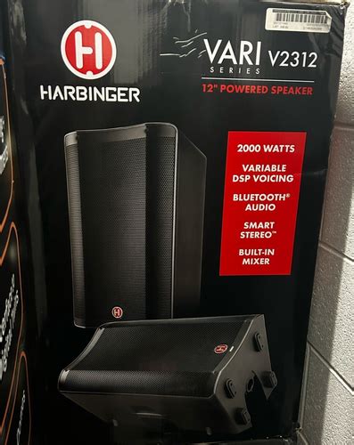 Harbinger speakers v2312.  V2312 12-inch 2-way Powered Speaker with Bluet...