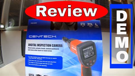 Harbor Freight Cen-Tech Digital Inspection Camera Review.