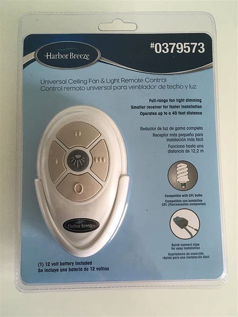 If you have a Harbor Breeze Ceiling Fan then you might like to also check out our article specifically for Harbor Breeze: Harbor Breeze Ceiling Fan Remote. Universal Remote Replacement. You can also get a good universal remote to operate your ceiling fan if you lose the original. It is easy to find a replacement on Amazon. . 