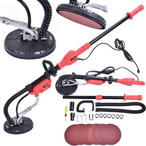 Drywall Sander 750W Vacuum System Folding 6 Speeds LED Strip Light Electric New. $104.20. Was: $109.68. Free shipping. 6 watching. SPONSORED. Electric Wall Grinder Polishing Machine Sander Grinding 810w Multifunction Tool. $243.21 to $270.41. Was: $318.13. Free shipping.. 