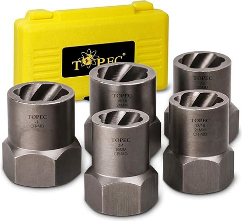 The CTA A146 - Emergency Lug Nut Socket is designed to remove stripped lug nuts or lug nuts with missing keys. To use, simply connect to a 1/2 In. Drive impact wrench and tighten socket onto nut. Once secure, reverse direction on impact wrench to remove. Place the removed nut into a vice and remove socket with impact wrench.. 