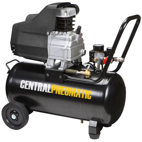 This High Performance 200 PSI Air Compressor from FORTRESS® has up to 75% more runtime and features a soft start motor that powers a maintenance free pump. The full roll cage protects the vital pump and motor assembly. ... Save $229.01 by shopping at Harbor Freight. FORTRESS 27 Gallon 200 PSI Oil-Free Professional Air Compressor for …