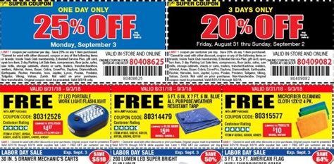 Now Thru 3/7 - Harbor Freight Coupons. GET NEW COUPONS. This e