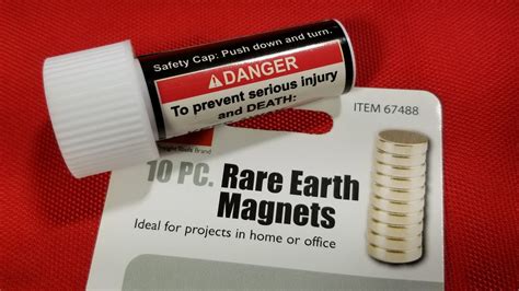 Nov 22, 2010 · Harbor Freight - Rare Earth Magnets (Rating: 5) Rare earth magnets have unlimited uses in the shop. I've seen more plans than I can count using these little things in woodworking magazines, so when I saw them in Harbor Freight today I grabbed a pack. Of course there's not much to say about them, they work like any other rare earth magnets, hard ... 
