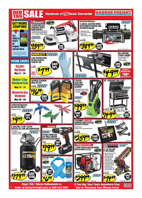 Harbor freight tools ofertas. Hand tools from Harbor Freight are an incredible value, they’re built to the highest standards, without the high prices. Best of all, Harbor Freight hand tools come with a lifetime warranty. Take a look at all the great hand tools Harbor Freight has to offer, including screwdrivers, pliers, wrenches, hammers, and much more. No Hassle Return ... 