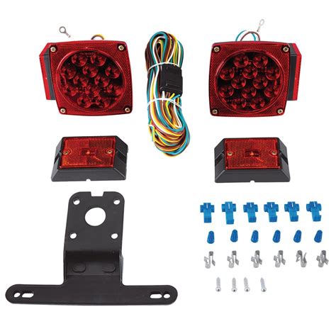 The LED trailer light kit comes with two combination stop, tail and turn signals, two amber side marker lights, license plate lights and split Y-style harness. The KENWAY 12 Volt LED Trailer Light Kit (Item 64275 / 64337) has a 4.5-star rating on HarborFreight.com. Save on Harbor Freight’s customer favorites with our super coupons. Search our ...
