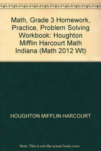 Harcourt Math 3rd Grade Indiana Student Edition