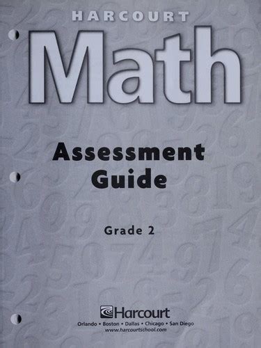 Harcourt math assessment guide grade 5. - Manuel pour john deere gator xuv.