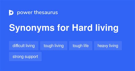 Hard Living synonyms - 66 Words and Phrases for Hard Living