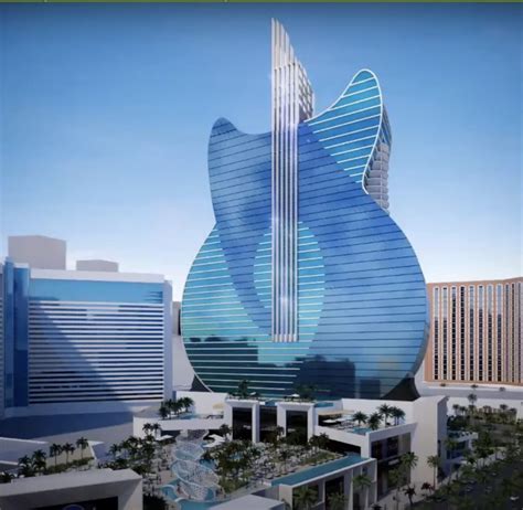Hard Rock Hotel's guitar tower gets OK, will 'forever change' the Vegas Strip skyline