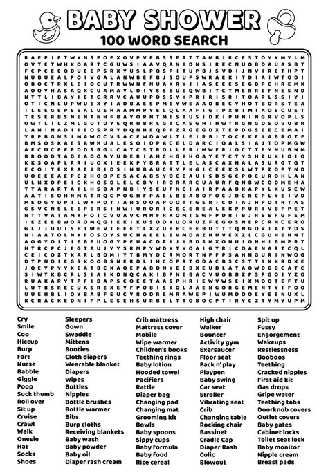 Hard Word Search Printables