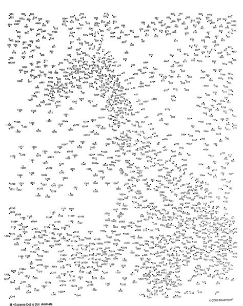 Difficult Dot To Dot Free Printable - Difficult Dot To