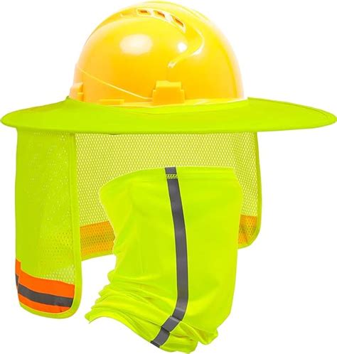 Hard hat accessories amazon. Shop products from small business brands sold in Amazon's store. Discover more about the small businesses partnering with Amazon and Amazon's commitment to empowering them. ... High Visibility Sun Visor Neck Shade with Reflective Strip, Hard Hat Accessories, Full Brim, Man& Woman (Hard Hat Not Included), Grey, 2 Pack. 4.5 out of 5 stars 773. 