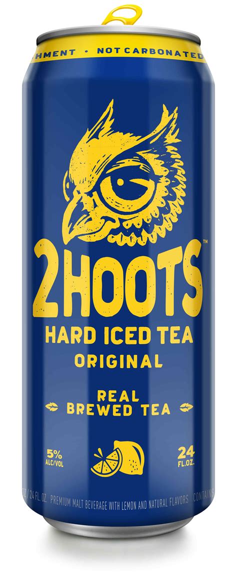 Hard ice tea. About Us. 2 HOOTS Hard Iced Tea goes bigger on flavor and bolder on taste refreshment than any hard iced tea ever known. How? By being made with real-brewed, sustainably-sourced tea and hand-picked, cold … 
