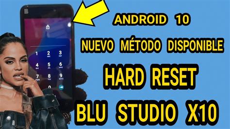 Hard reset blu studio x10 s970eq Formatear blu x10 - YouTube