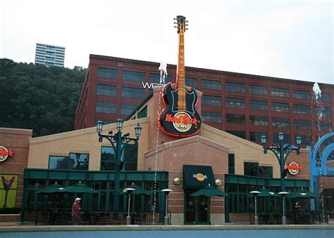 Hard rock cafe pittsburgh. The Hard Rock chain has amassed one of the largest collections of rock and roll memorabilia in the world, with many covering the walls of the Pittsburgh restaurant. STANDARD HOURS: Sunday through Thursday, … 