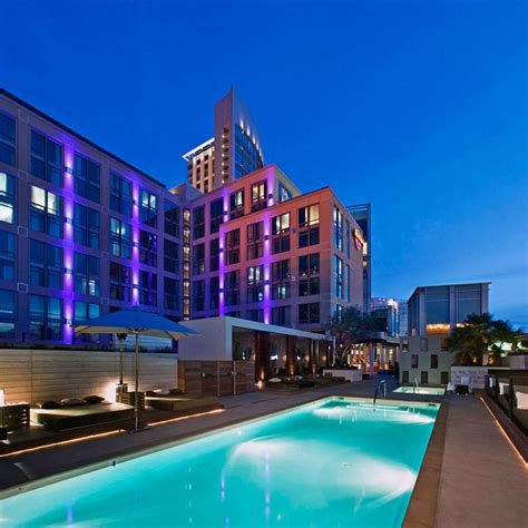 Hard rock san diego. The Hard Rock San Diego sits on the edge of the city's famous Gaslamp Quarter.The hotel is within walking distance of many restaurants, shops and entertainment options, including Petco Park a ... 