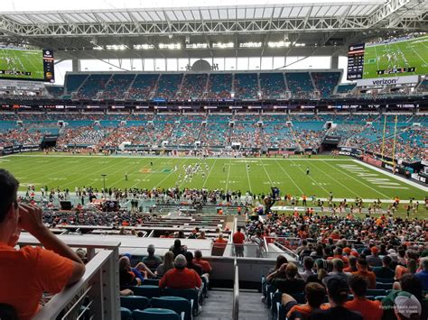 Hard rock stadium seating 360 view. Section 256 Seating Notes. Premium seating area as part of the Club Level. Rows 1 and above are under cover. See all shaded and covered seating. Full Hard Rock Stadium Seating Guide. Row Numbers. Rows in Section 256 are labeled 1-10. An entrance to this section is located at Row 10. When looking towards the field/stage, lower number seats are ... 
