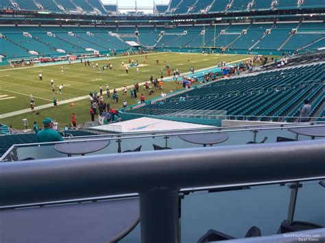 Go right to section 318318». Section 319 is tagged with: behind away team sideline. Seats here are tagged with: can be in the shade during a day game is under an overhang. Dolfan1977. Hard Rock Stadium. Miami Dolphins vs New York Jets. 11-3-19 seats are in the shade until mid 4th QTR. 319.